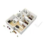 Monusse Boid 13 Apartmán *